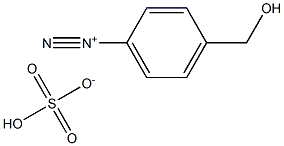 PARA-HYDROXYMETHYLBENZENEDIAZONIUMBISULPHATE Struktur