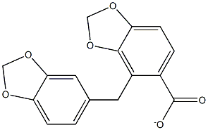 PIPERONYLPIPERONYLATE Struktur