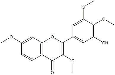 ROBINETINTETRAMETHYLETHER Struktur