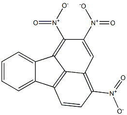 1,2,4-TRINITROFLUORANTHENE Struktur