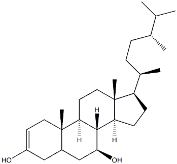 7BETA-HYDROXYCAMPESTEROL Struktur