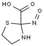 NITROSOTHIAZOLIDINECARBOXYLICACID Struktur