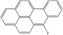 BENZO(A)PYRENE,6-FLUORO- Struktur