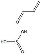 ACROLEINBISULPHITE Struktur