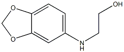 HYDROXYETHYL-3,4-METHYLENEDIOXYANILINE Struktur