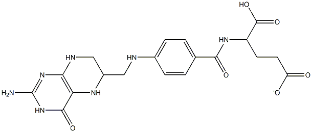 TETRAHYDROFOLATE Struktur