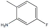 ORTHO-TOLUIDINE,5-FLUORO- Struktur