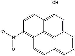 4-MONOHYDROXY-1-NITROPYRENE Struktur