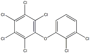 HEPTACHLORODIPHENYLETHER Struktur