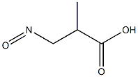 NITROSOMETHYLPROPIONICACID Struktur