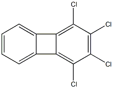 TETRACHLOROBIPHENYLENE Struktur