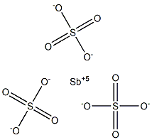 ANTIMONYTRISULPHATE Struktur