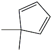 5,5-DIMETHYLCYCLOPENTADIENE Struktur