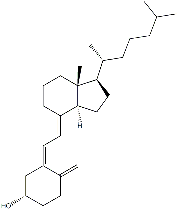 TRANS-VITAMIND3 Struktur