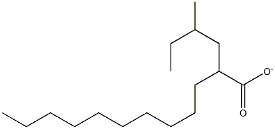 2-METHYLBUTYLDODECANOATE Struktur