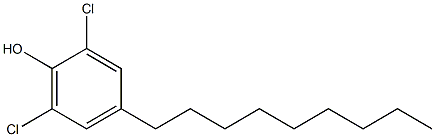 2,6-DICHLORO-4-NONYLPHENOL Struktur