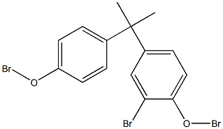 TRIBROMOBISPHENOLA Struktur