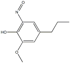 6-NITROSO-4-PROPYLGUAIACOL Struktur