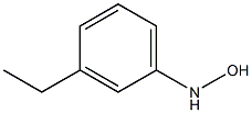 N-HYDROXY-3-ETHYLANILINE Struktur