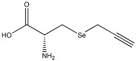 SE-2-PROPYNYL-L-SELENOCYSTEINE Struktur