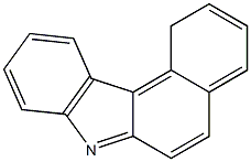 1H-BENZO(C)CARBAZOLE Struktur