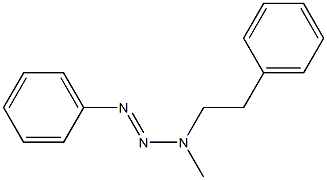 1-PHENYL-METHYLPHENYL-3,3-DIMETHYLTRIAZENE Struktur