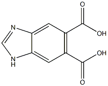 1H-Benzo[d]imidazole-5,6-dicarboxylicacid Struktur