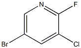 5-Bromo-3-chloro-2-fluoropyridine Struktur