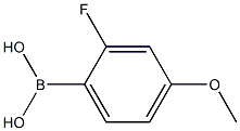 2-fluoro -4-methyloxyphenyl-boronic acid Struktur