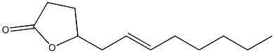 5-[(E)-oct-2-enyl]oxolan-2-one Struktur