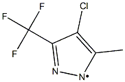 (4-Chloro-5-methyl-3-trifluoromethyl-pyrazol-1-yl) Struktur