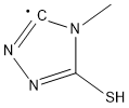 (5-Mercapto-4-methyl-4H-[1,2,4]triazol-3-yl)- Struktur