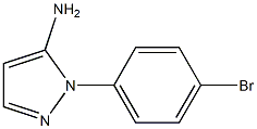 5-Amino-1-(4-bromophenyl)-1H-pyrazole Struktur