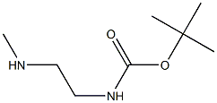 N-tert-Butoxycarbonyl-2-methylamino-ethylamine Struktur