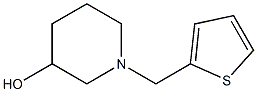 1-(thiophen-2-ylmethyl)piperidin-3-ol Struktur