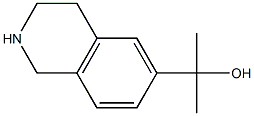 2-(1,2,3,4-tetrahydroisoquinolin-6-yl)propan-2-ol Struktur