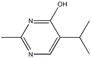 2-methyl-5-(1-methylethyl)pyrimidin-4-ol Struktur