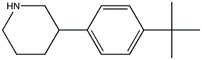 3-(4-tert-butylphenyl)piperidine Struktur