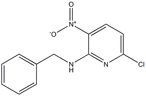 N-benzyl-6-chloro-3-nitropyridin-2-amine Struktur