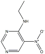 N-ethyl-5-nitropyrimidin-4-amine Struktur