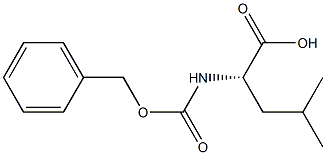 (S)-N-Benzyloxy Carbonyl Leucine Struktur