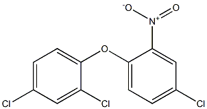 2,4,4'-Trichlor-2'-nitrodiphenylether Struktur