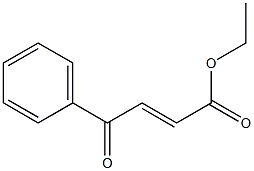 3-Benzoyal acrylic acid ethyl ester Struktur