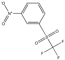 3-(TRIFLUOROMETHYLSULFONYL)NITROBENZENE Struktur