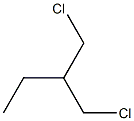 1,3-dichloro-2-ethylpropane Struktur