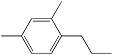 1,3-dimethyl-4-propylbenzene Struktur