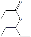 1-ethylpropyl propanoate Struktur