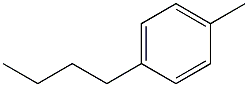 1-methyl-4-butylbenzene Struktur