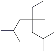 2,4,6-trimethyl-4-ethylheptane Struktur