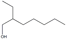 2-ethyl-1-heptanol Struktur